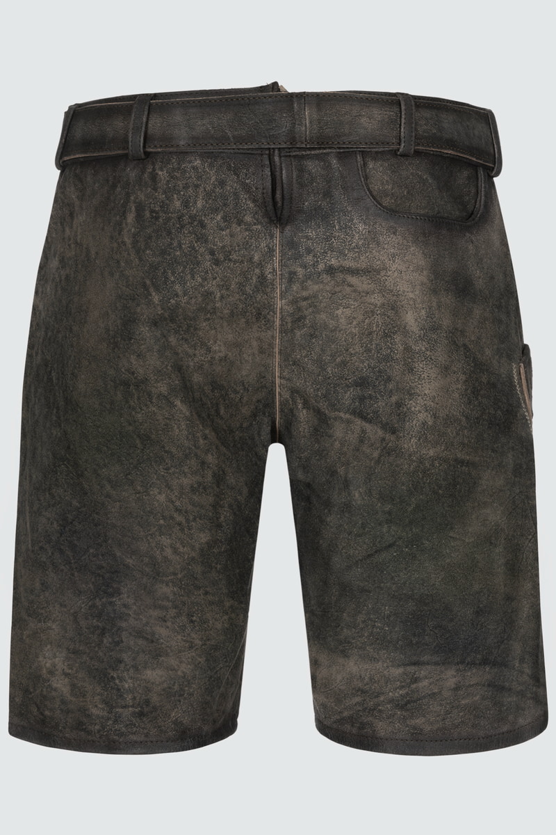 Lederhose Arijus met riem