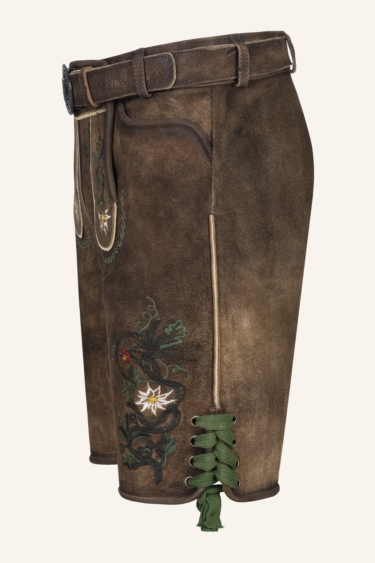 Lederhose Alexander met riem