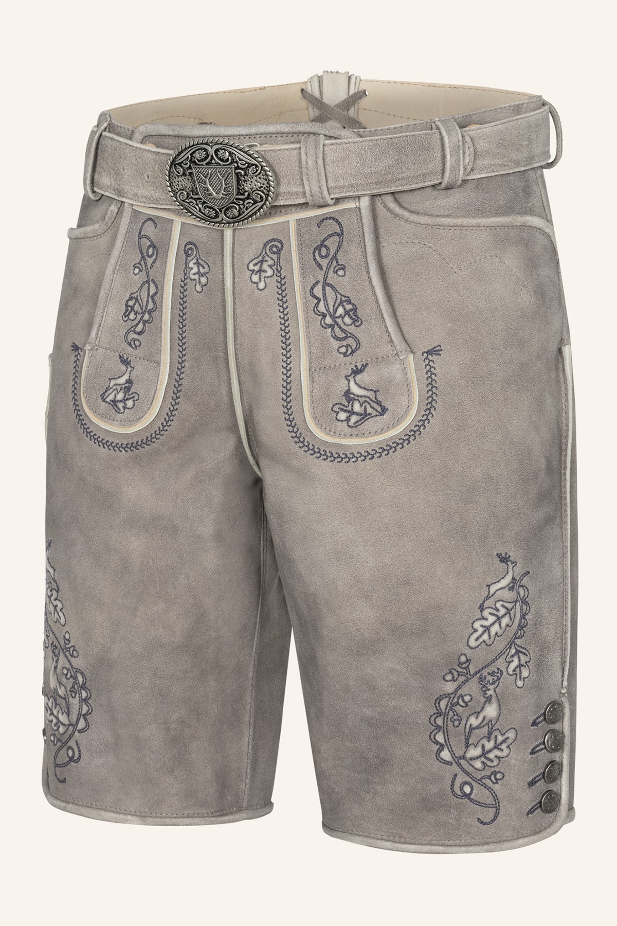Lederhose Anakin met riem
