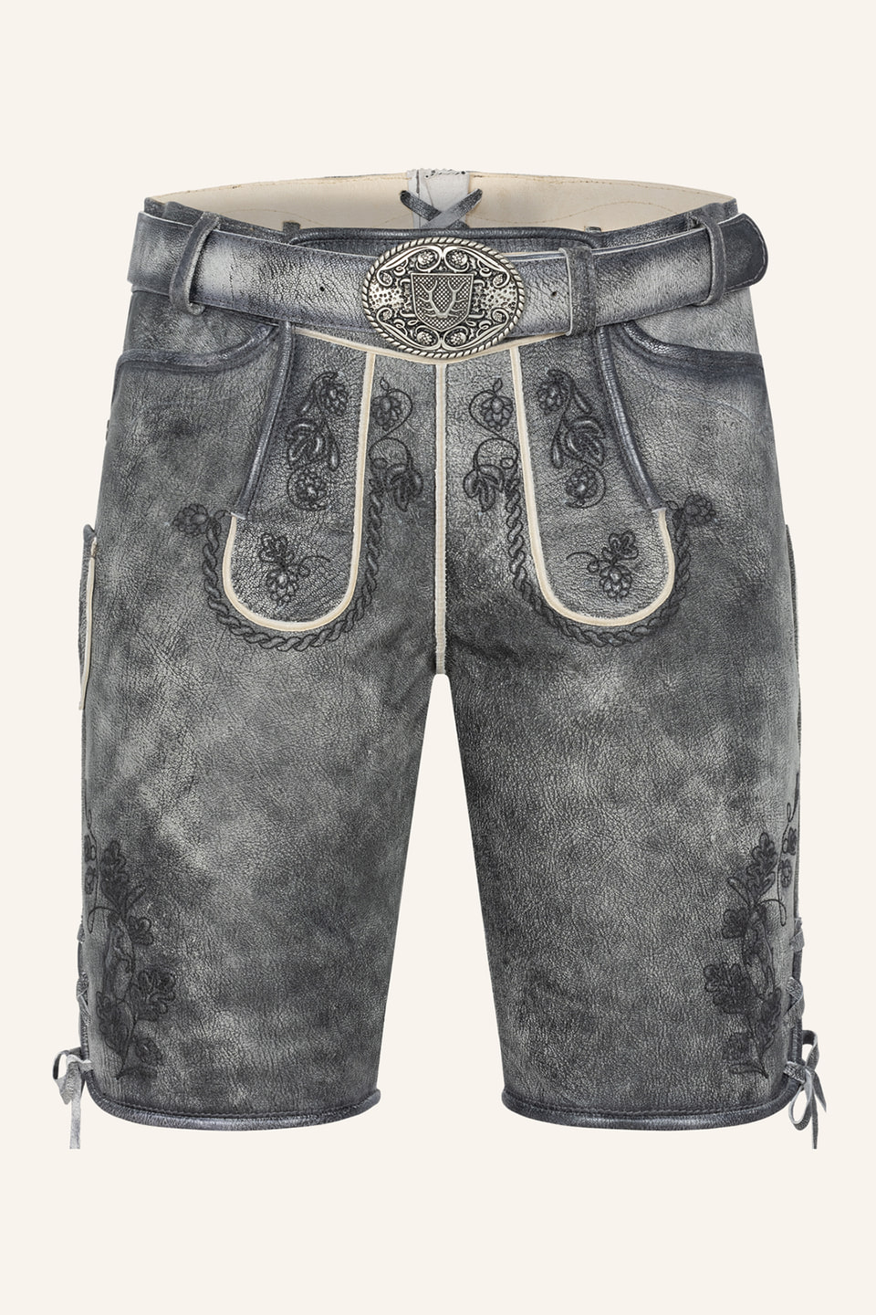 Lederhose Okko met riem