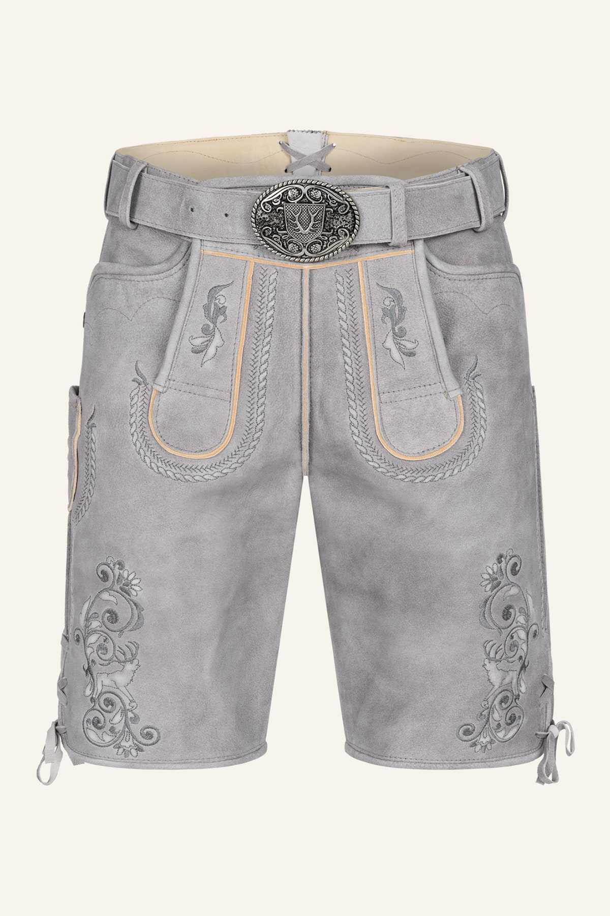 Lederhose Norwin met riem