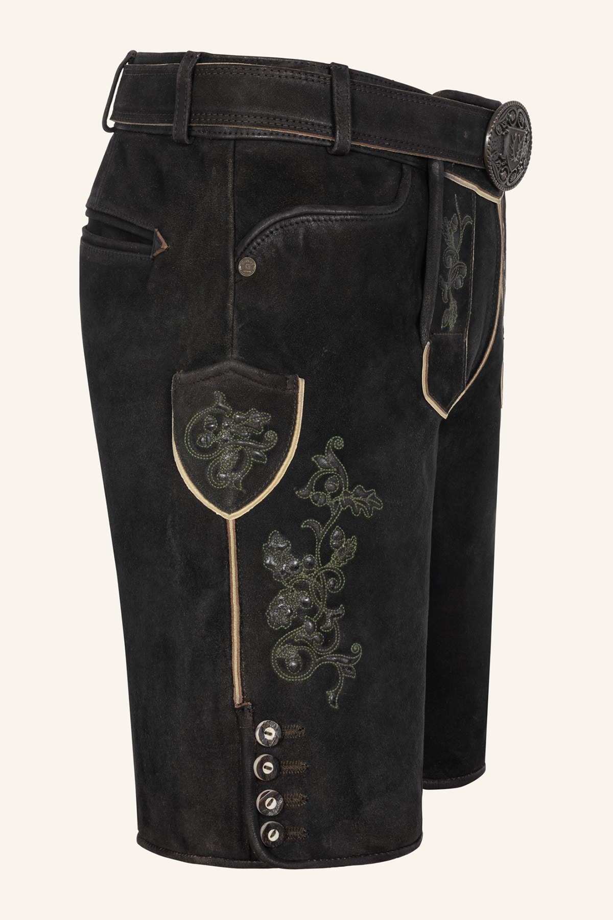 Lederhose Caeliuse met Riem