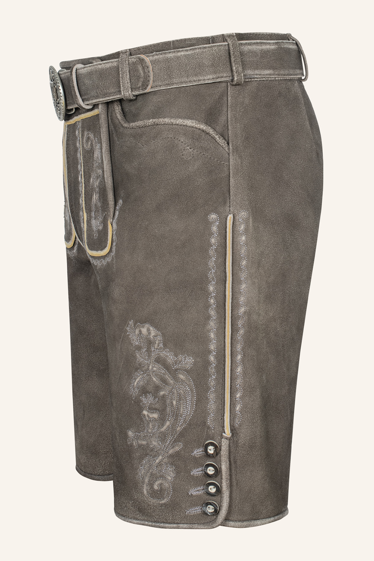Lederhose Howard met riem
