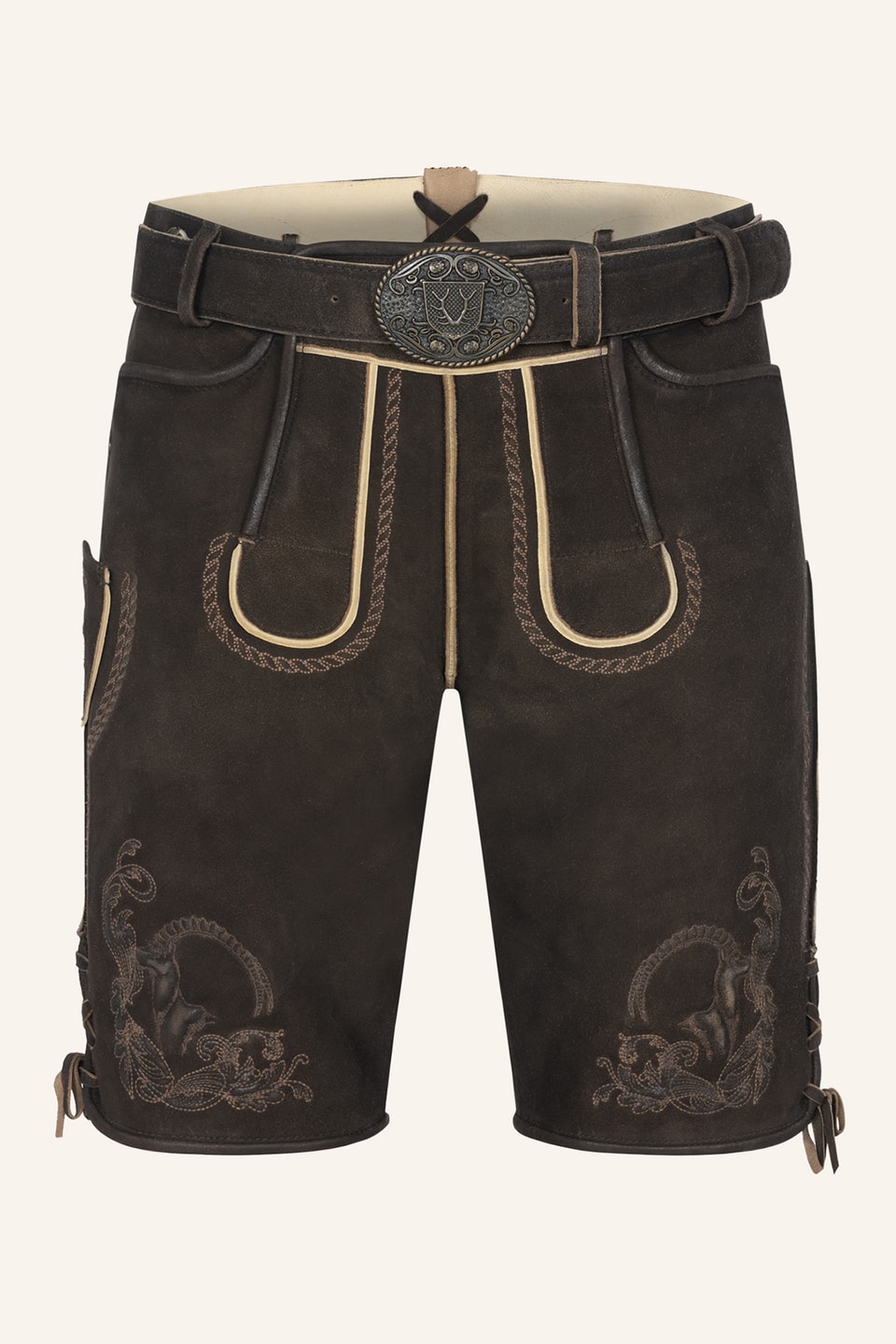 Lederhose Balian met riem