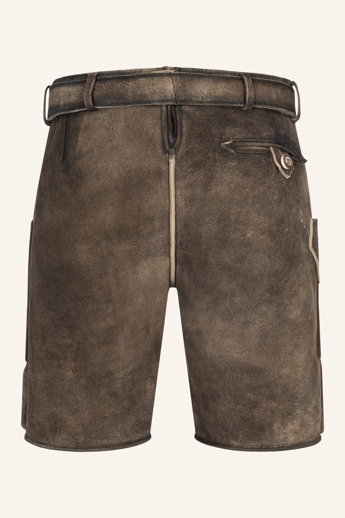 Lederhose Wanja met riem
