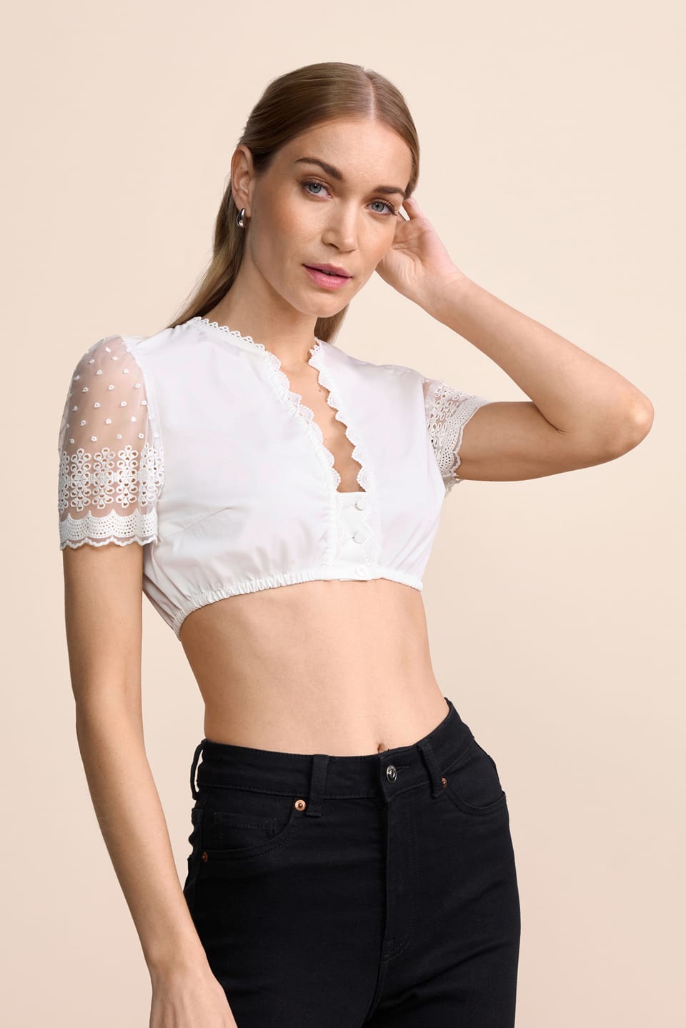 Dirndl blouse Lysiane
