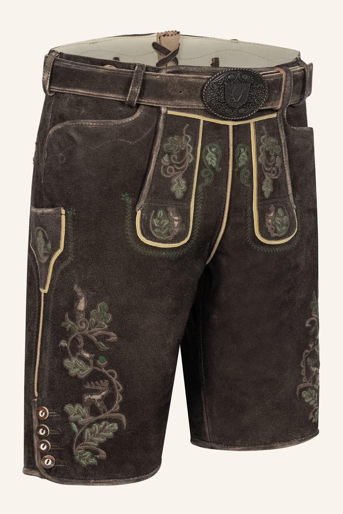 Lederhose Adreon met Riem