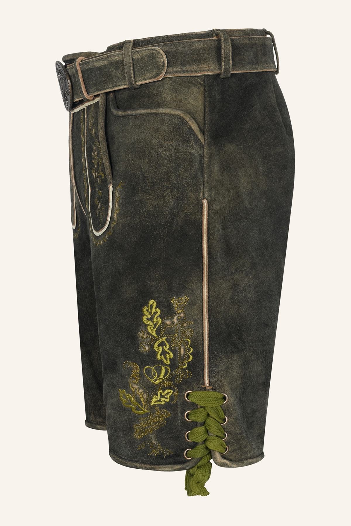Lederhose Nilio met riem