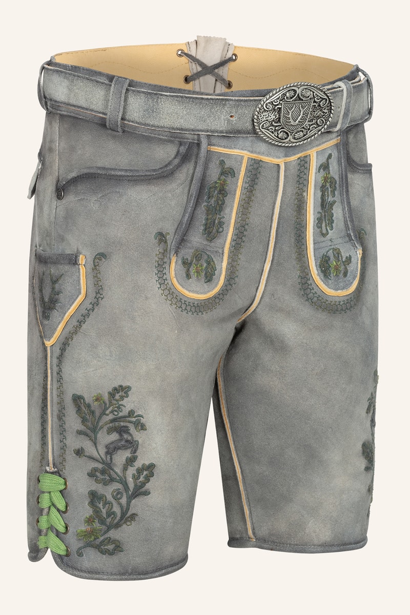 Lederhose Charlie met riem