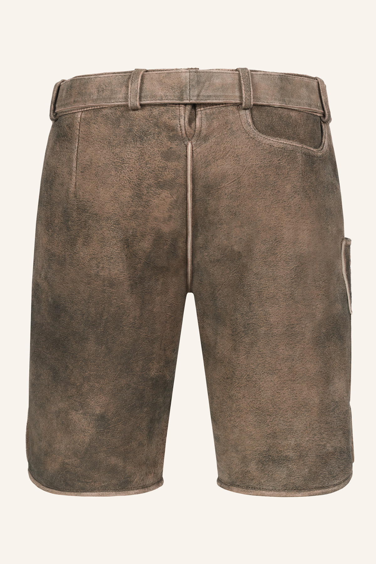 Lederhose Gildo met riem