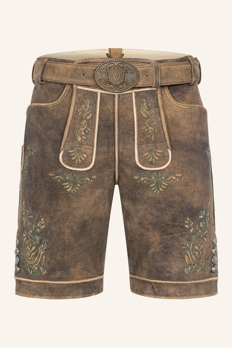 Lederhose Rob met riem