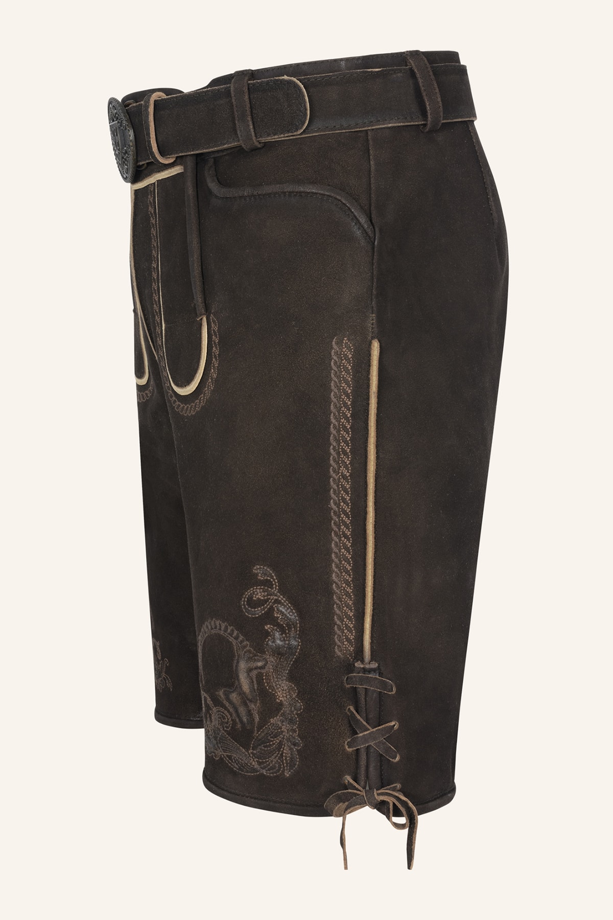 Lederhose Balian met riem