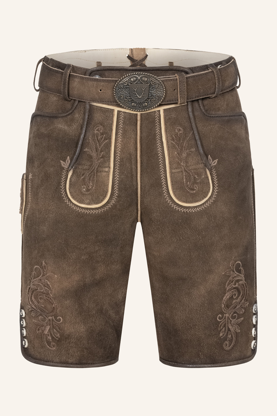 Lederhose Jendrik met riem