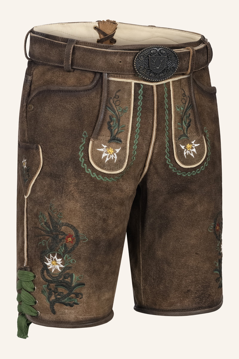 Lederhose Alexander met riem