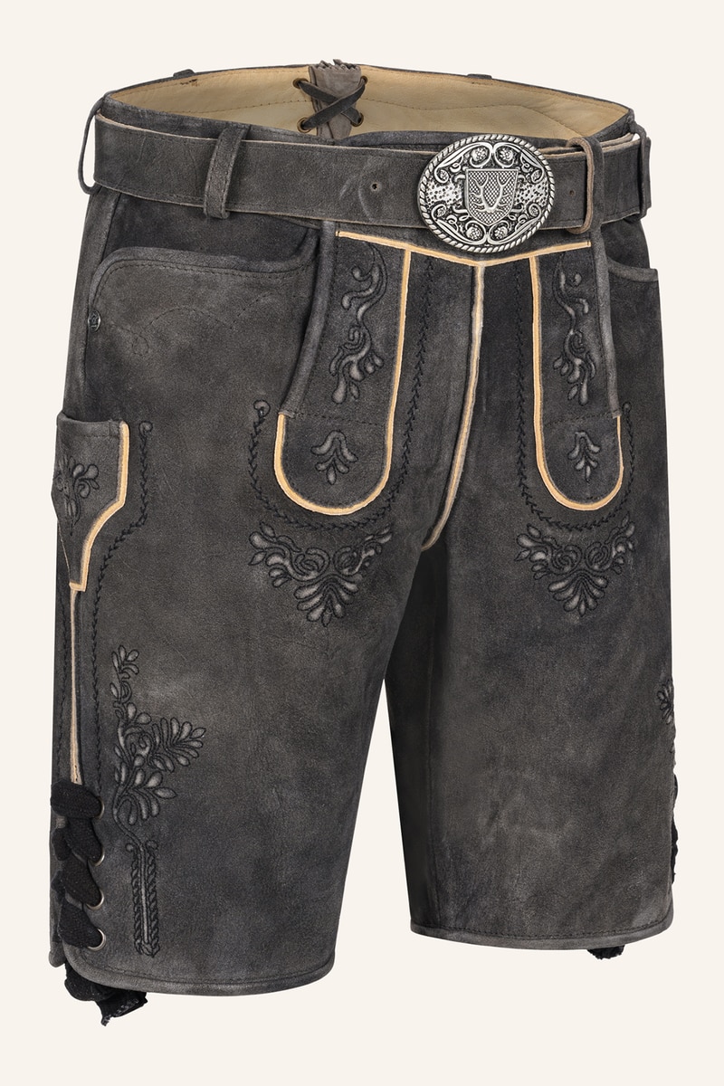 Lederhose Marenor met riem