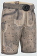 Lederhose Benni met riem