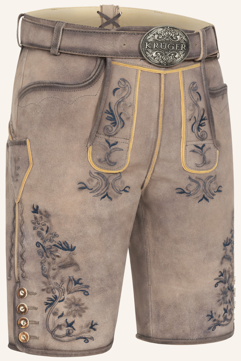 Lederhose Juan met riem