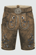 Lederhose Azzuro met riem