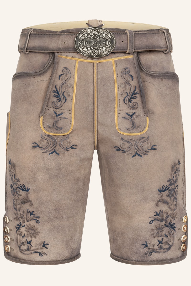 Lederhose Juan met riem