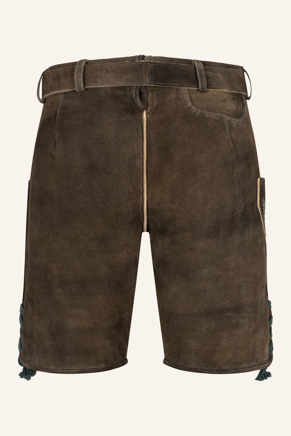 Lederhose Trever met riem