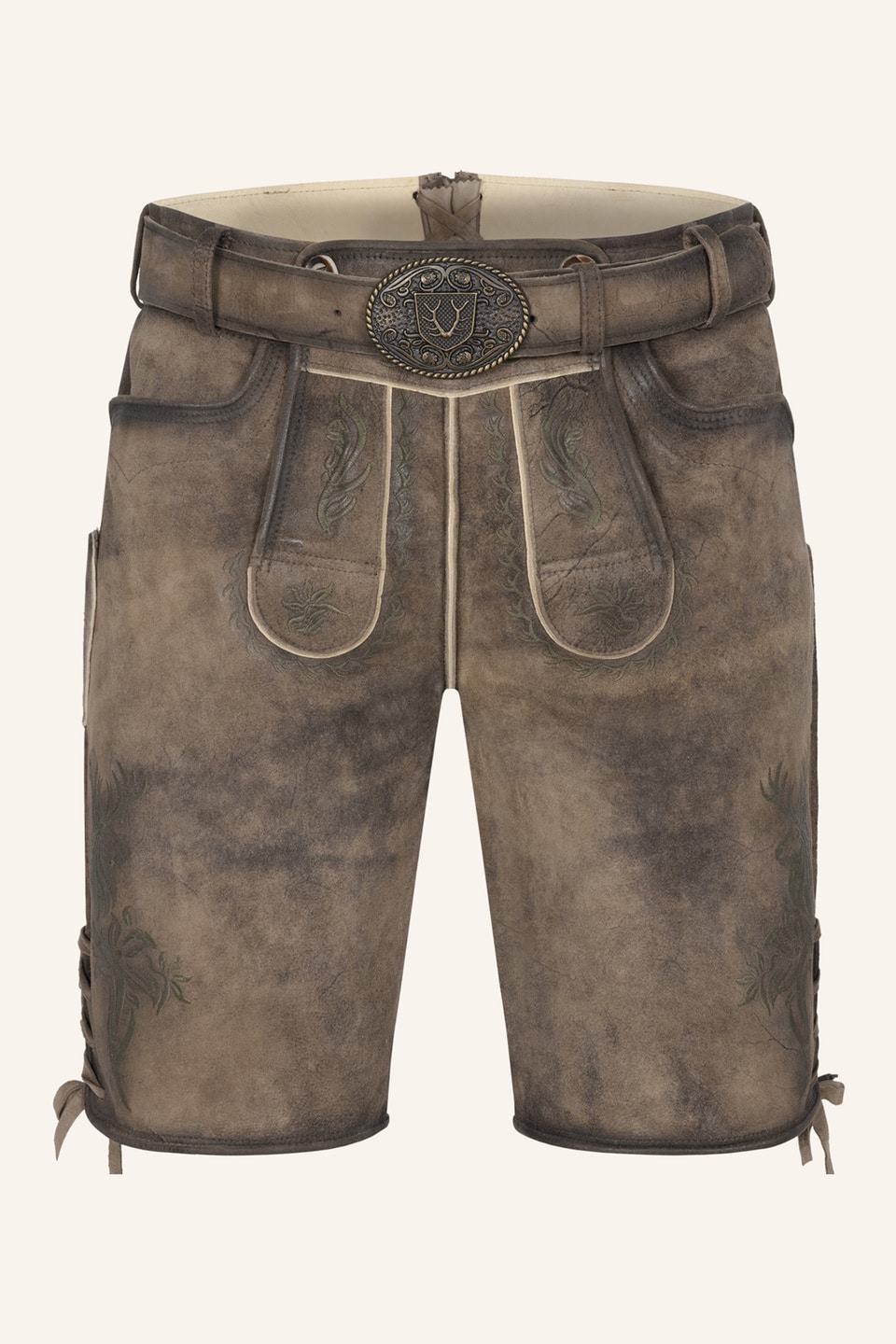 Lederhose Diran met riem