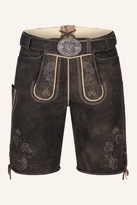 Lederhose Nikolas met riem