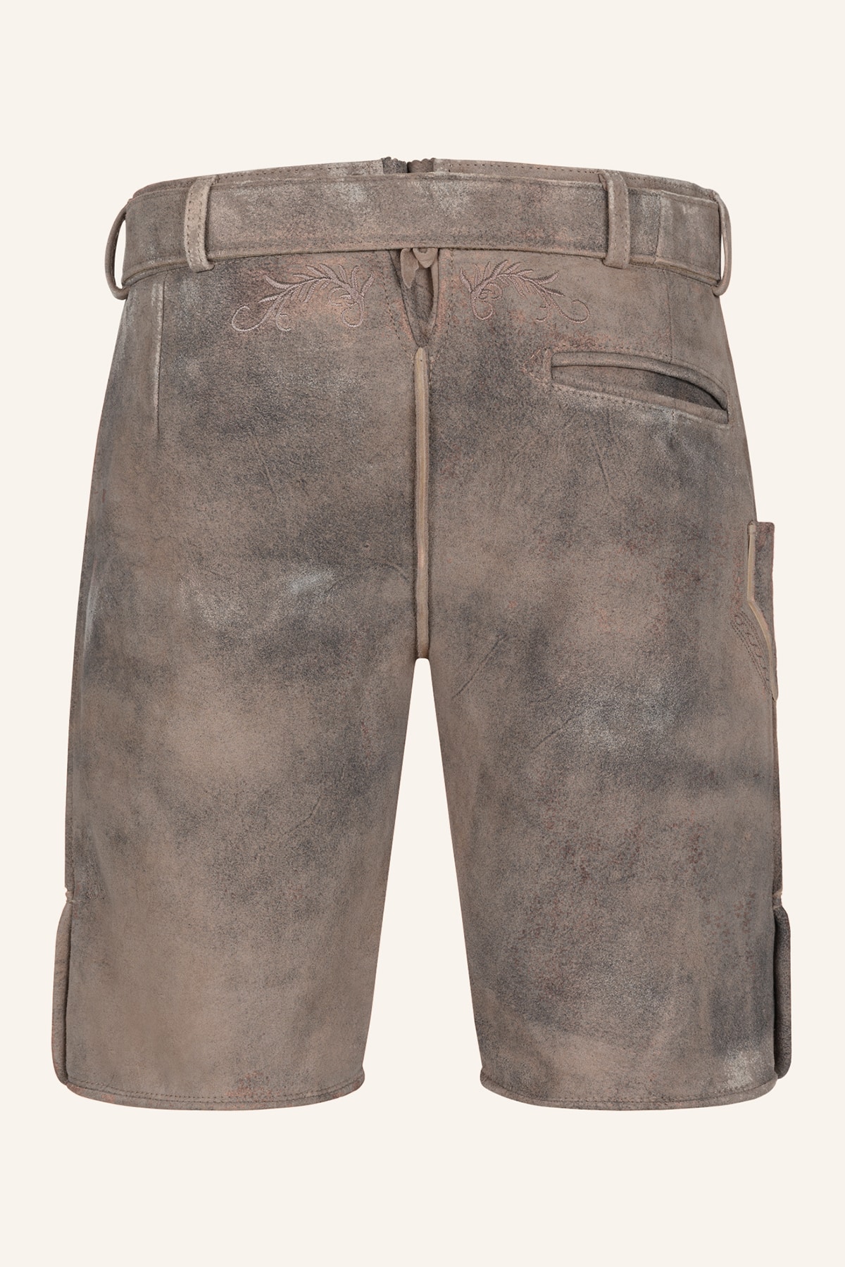Lederhose Delio met riem