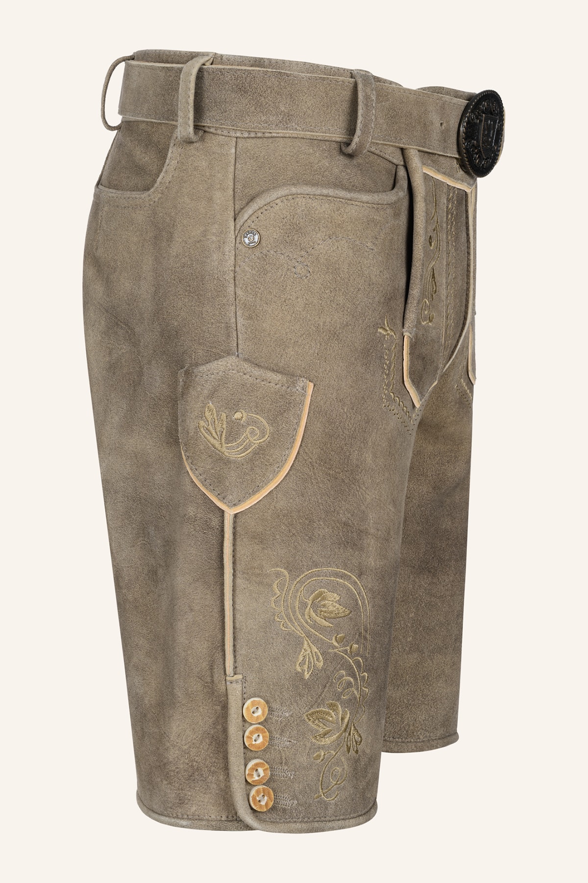 Lederhose Iwan met riem