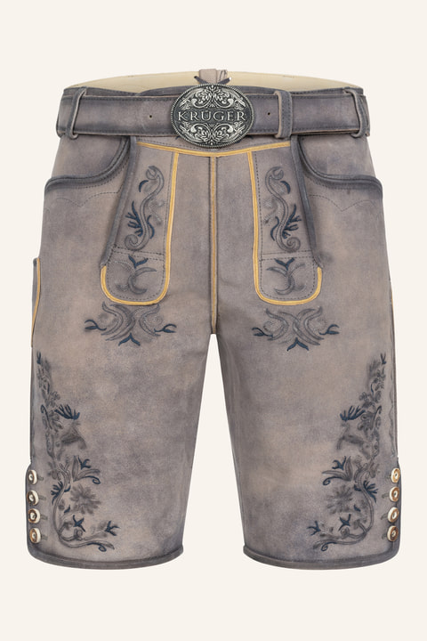 Lederhose Juan met riem