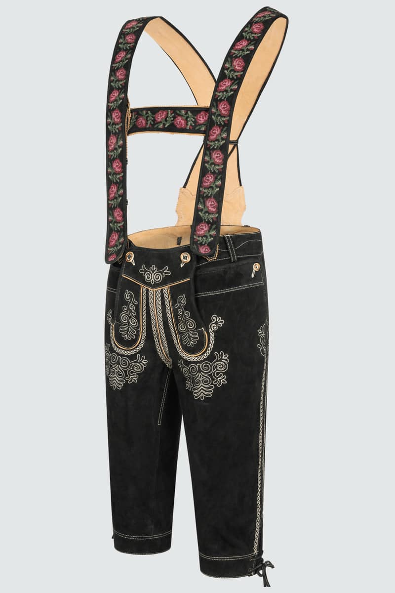 Lederhose Härten