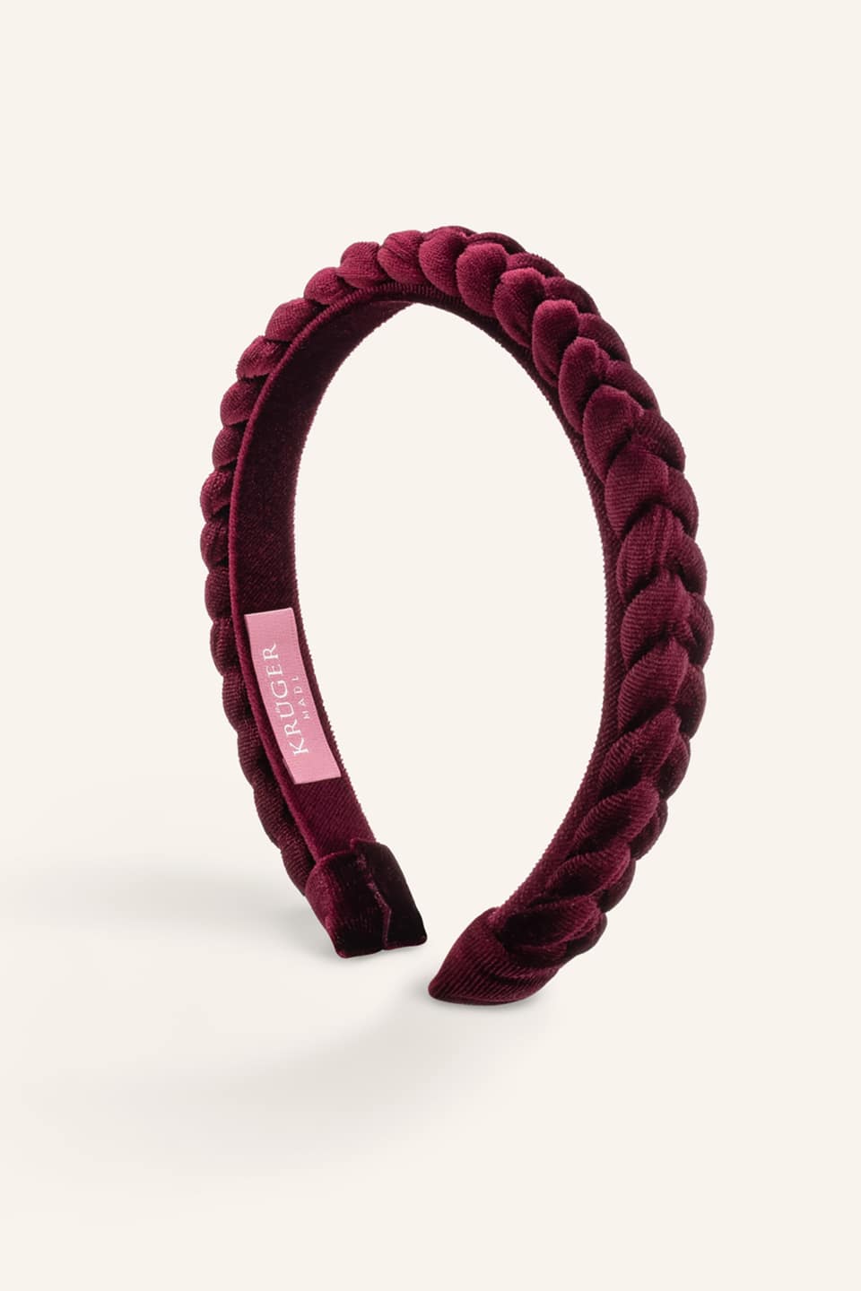 Smalle fluwelen haarband