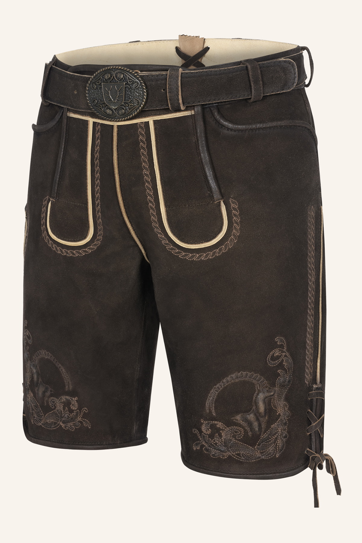 Lederhose Balian met riem