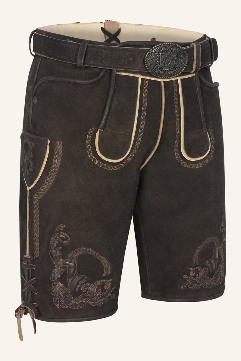 Lederhose Balian met riem