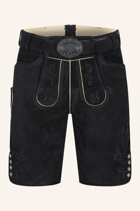 Lederhose Sylvar met riem