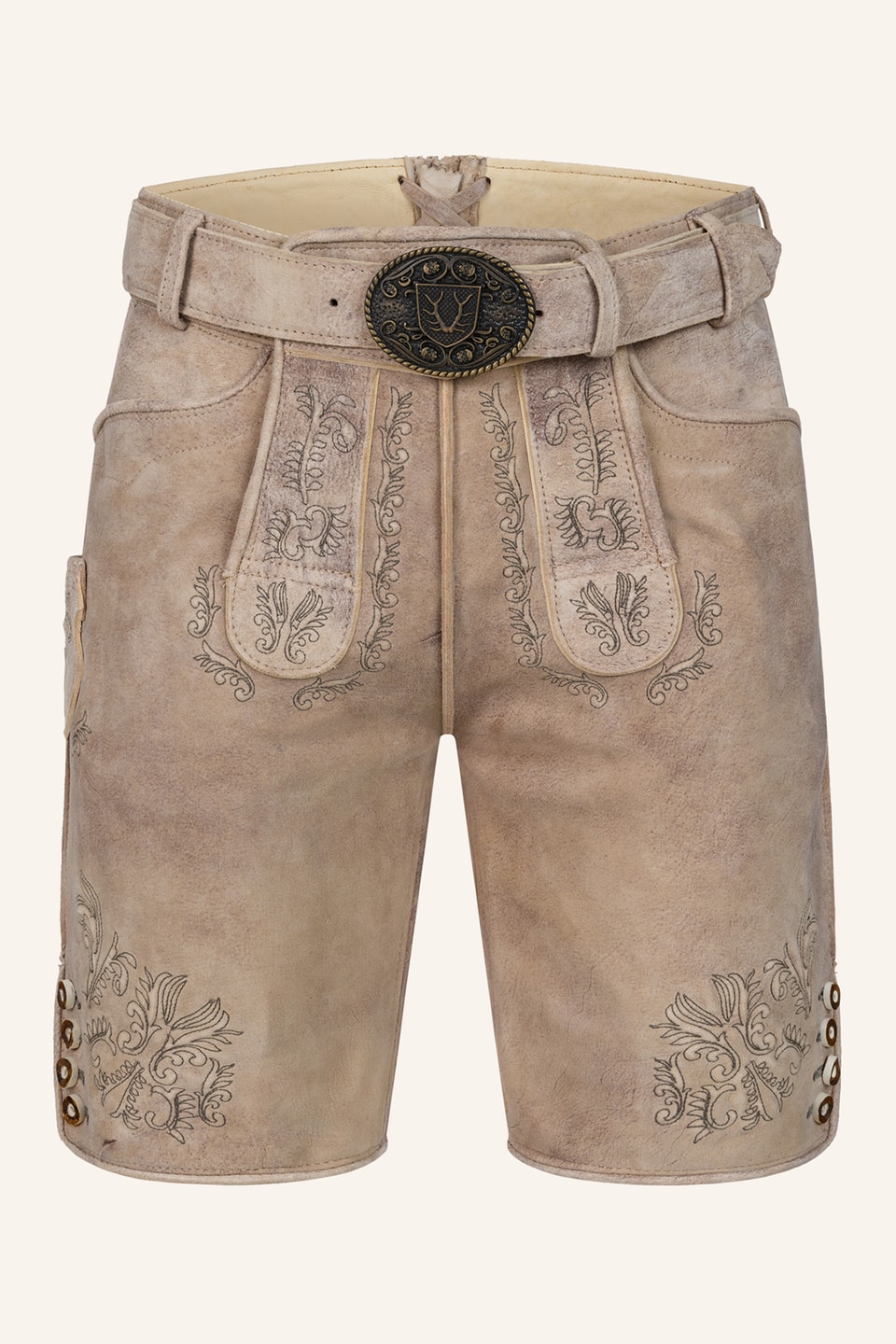 Lederhose Patrizio met riem