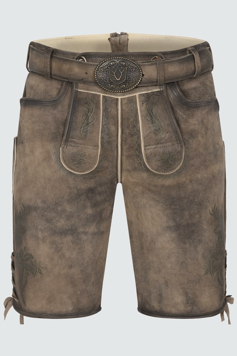 Lederhose Diran met riem