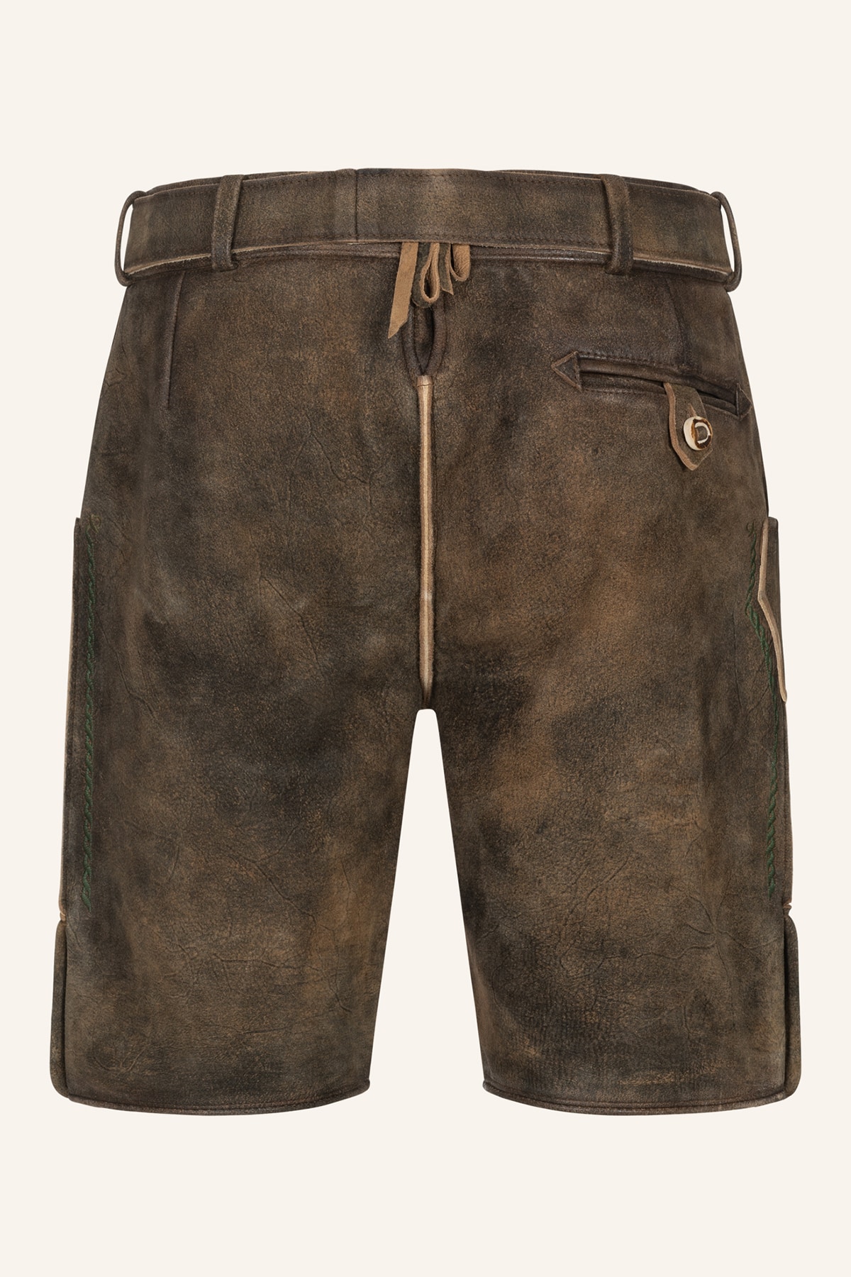 Lederhose Tarius met riem