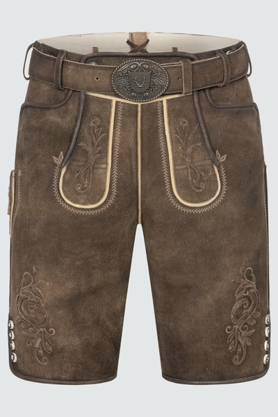 Lederhose Jendrik met riem