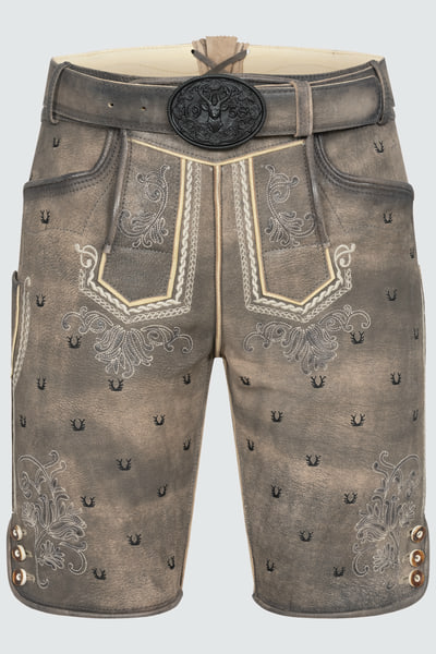 Lederhose Harvey met riem