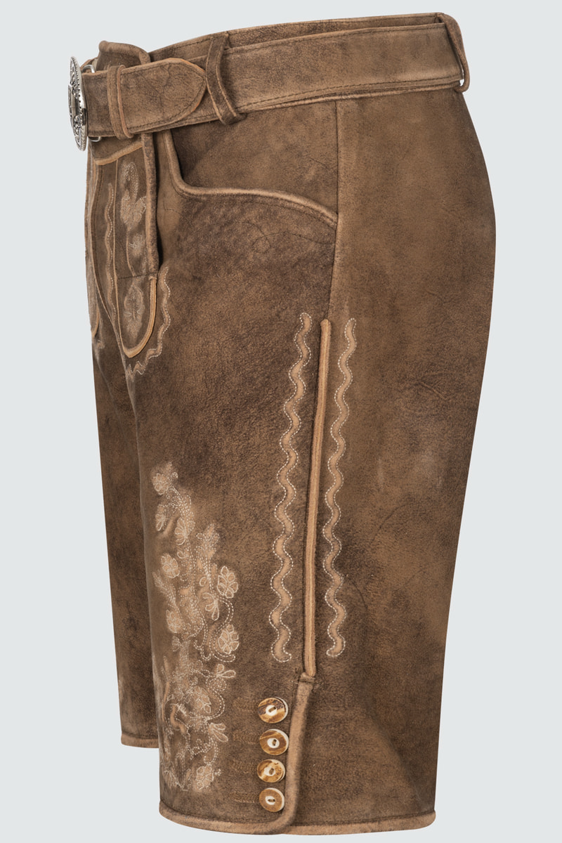 Lederhose David met riem