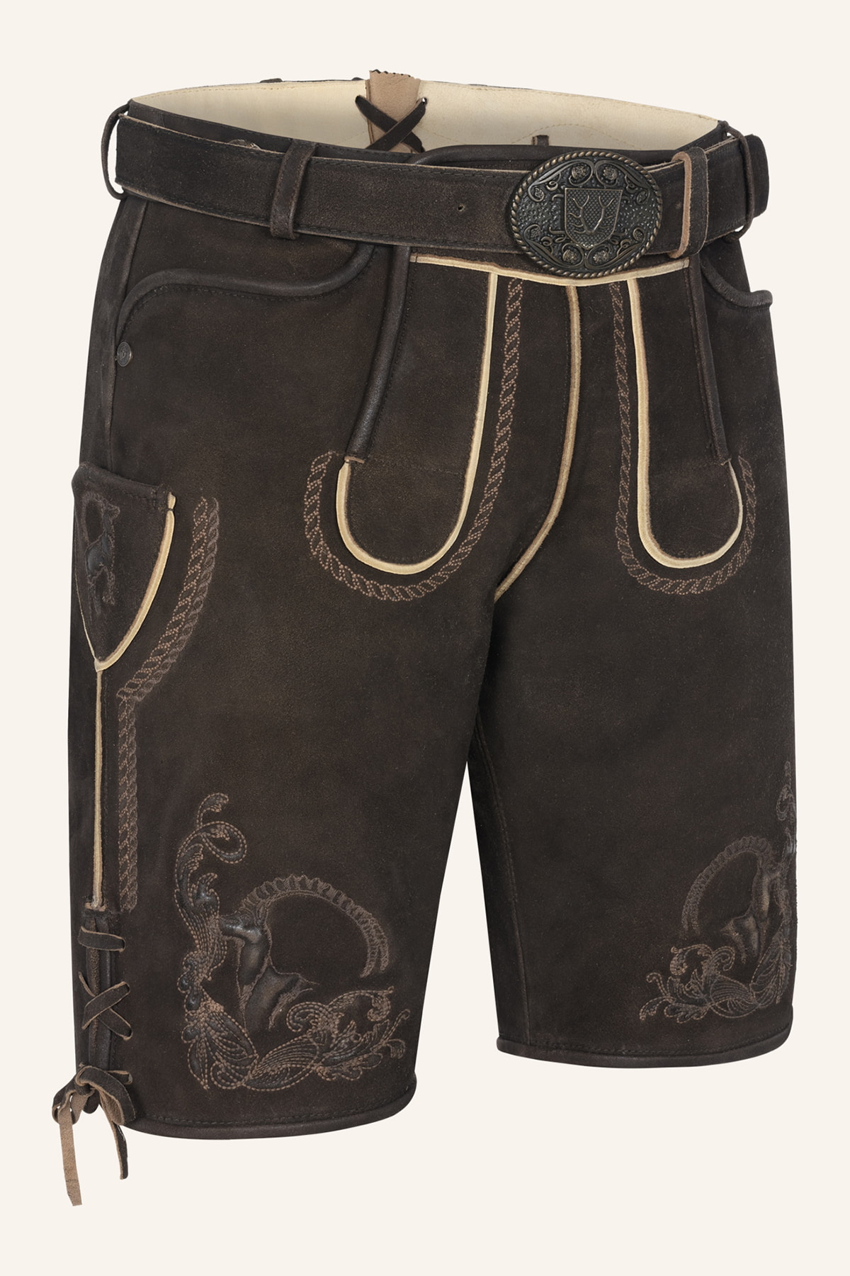 Lederhose Balian met riem