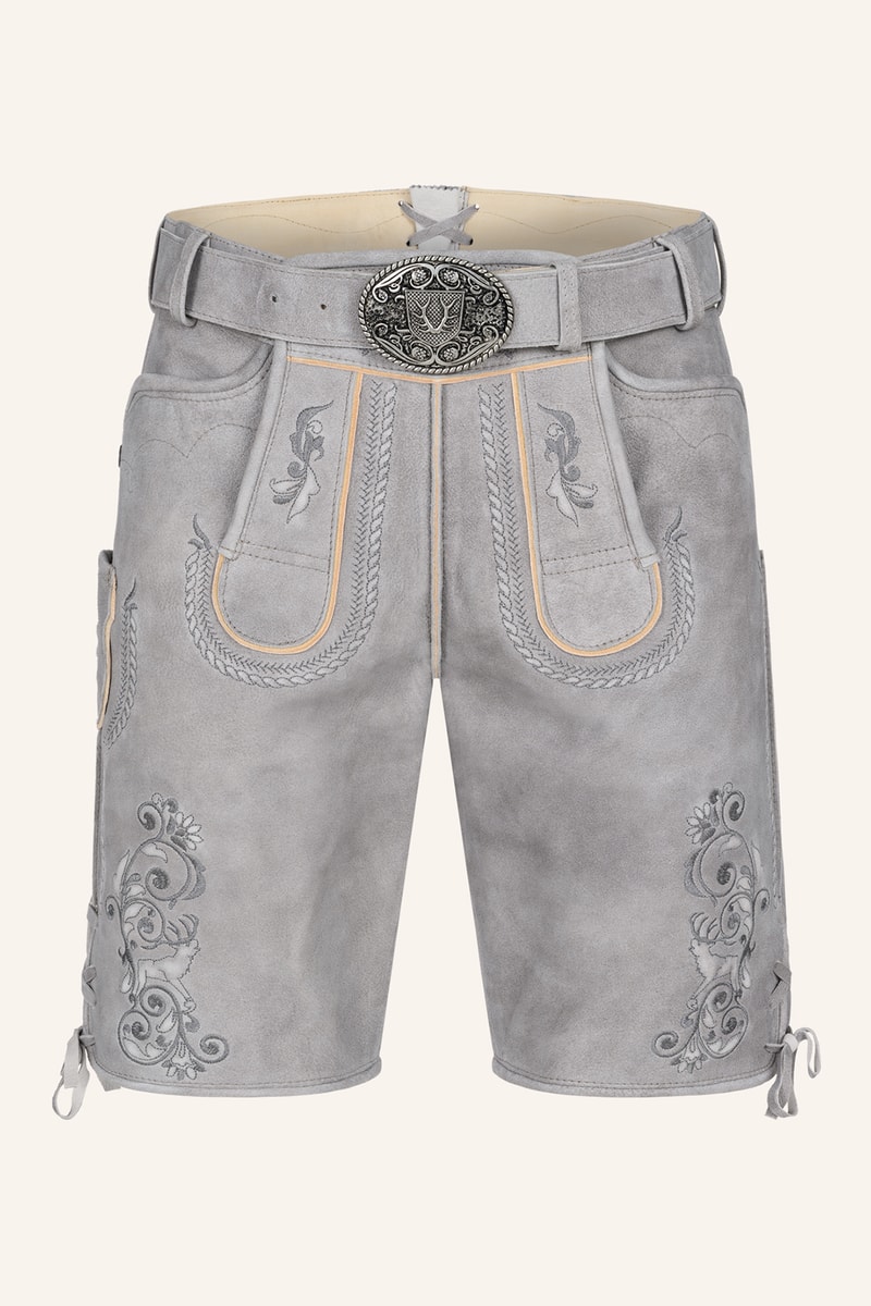 Lederhose Norwin met riem
