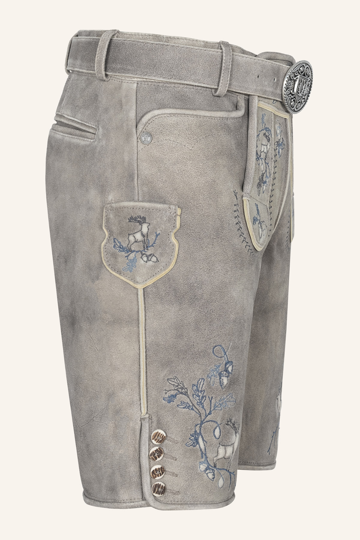 Lederhose Ulf met riem
