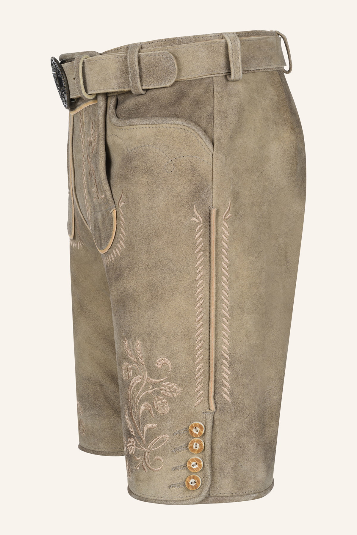 Lederhose Ryann met riem